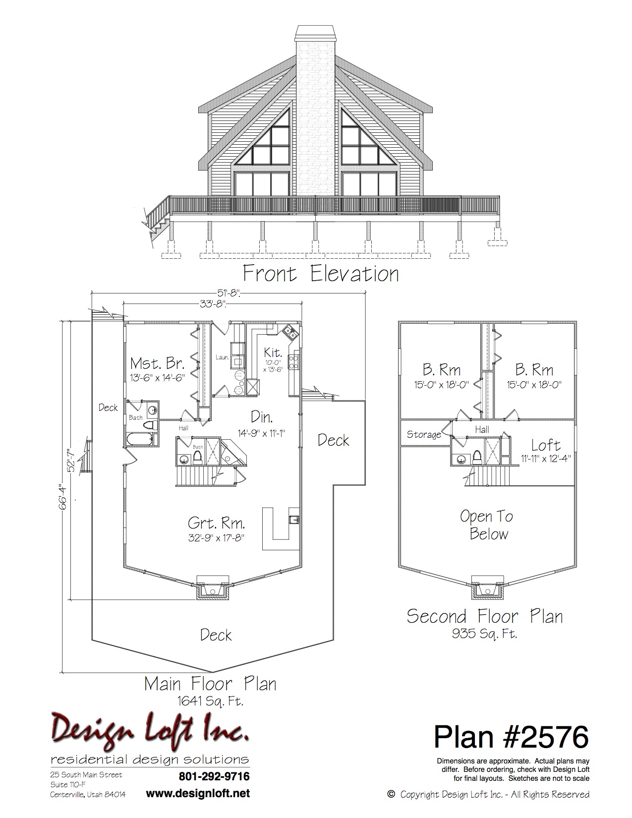 Plan 2576 • Open-Concept Family Home with Butler’s Pantry